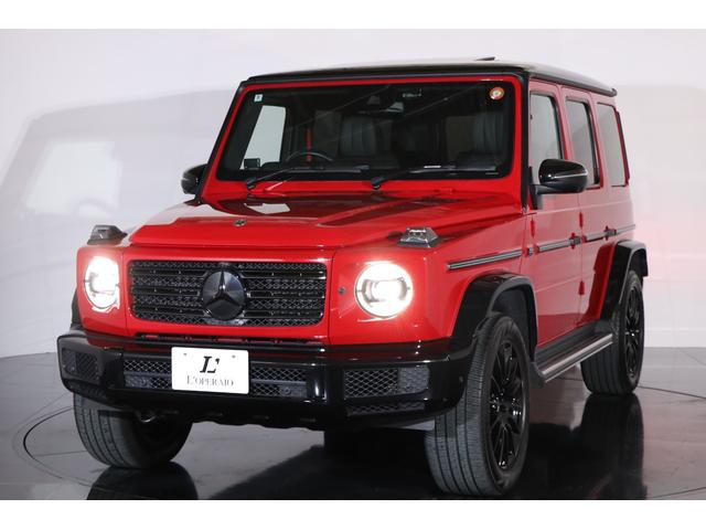 Gクラス G350d マヌファクトゥーアエディション 1オーナー 特別色ジュピターレッド AMGライン ラグジュアリーPKG ブラックアクセント サンルーフ ベンチレーター マッサージ機能(34枚目)