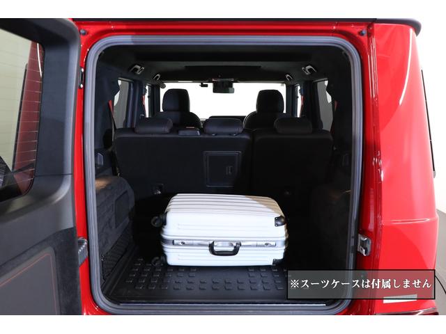 Gクラス G350d マヌファクトゥーアエディション 1オーナー 特別色ジュピターレッド AMGライン ラグジュアリーPKG ブラックアクセント サンルーフ ベンチレーター マッサージ機能(42枚目)