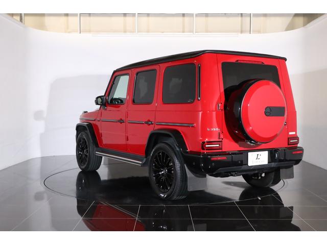 Gクラス G350d マヌファクトゥーアエディション 1オーナー 特別色ジュピターレッド AMGライン ラグジュアリーPKG ブラックアクセント サンルーフ ベンチレーター マッサージ機能(46枚目)