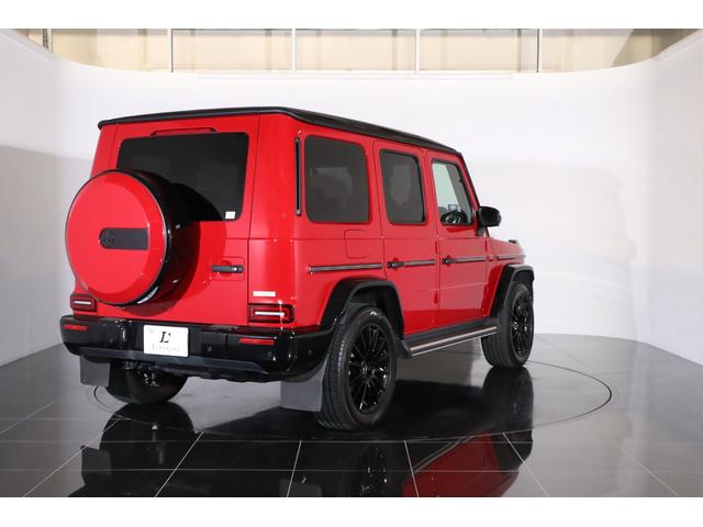 Gクラス G350d マヌファクトゥーアエディション 1オーナー 特別色ジュピターレッド AMGライン ラグジュアリーPKG ブラックアクセント サンルーフ ベンチレーター マッサージ機能(48枚目)