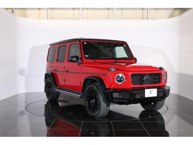 Gクラス G350d マヌファクトゥーアエディション 1オーナー 特別色ジュピターレッド AMGライン ラグジュアリーPKG ブラックアクセント サンルーフ ベンチレーター マッサージ機能(50枚目)