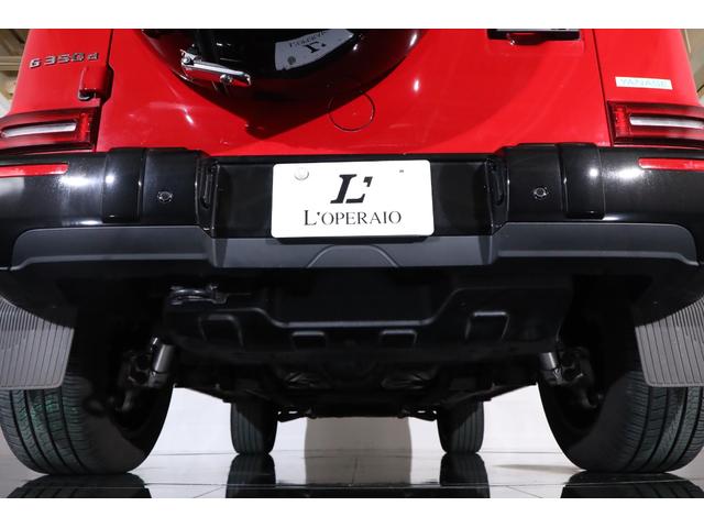 Gクラス G350d マヌファクトゥーアエディション 1オーナー 特別色ジュピターレッド AMGライン ラグジュアリーPKG ブラックアクセント サンルーフ ベンチレーター マッサージ機能(53枚目)