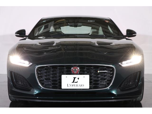 Ｆタイプ Ｒ－ダイナミック　クーペ　２０２１年モデル　固定ガラスルーフ　ブリティッシュレーシンググリーン　ホワイトレザー　メリディアンサウンド　スイッチャブルアクティブエキゾースト　パワーテールゲート（30枚目）