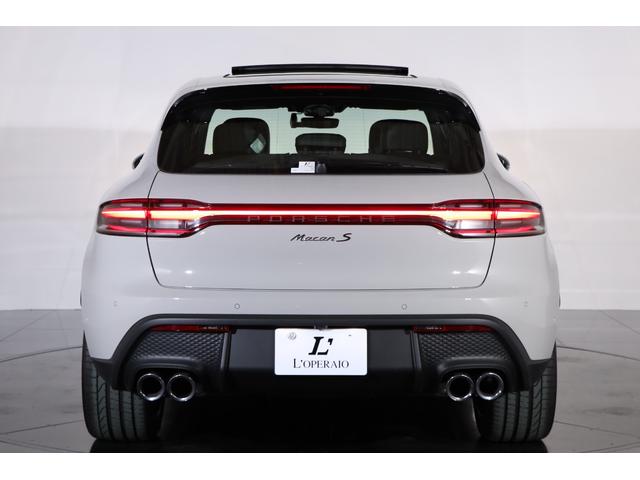 マカン マカンS 1オーナー 有償色:クレヨン OP220 スポクロ スポエグ パノラマルーフ BOSEサウンド PASMエアサス ベンチレーター パワステプラス GTステア (新車保証継承令和10年6月)(38枚目)