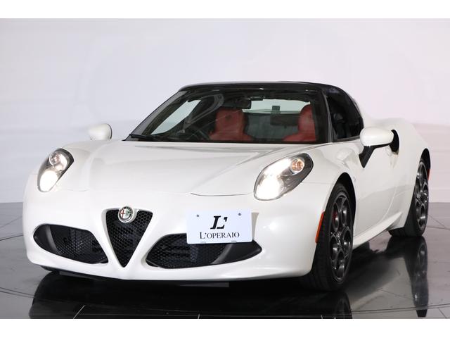 ４Ｃスパイダー ベースグレード　スポーツＰＫＧ　スポーツエキゾーストシステム　スポーツサスペンション　１８／１９インチ５ホールガンメタリックホイール　レザーＰＫＧ（19枚目）