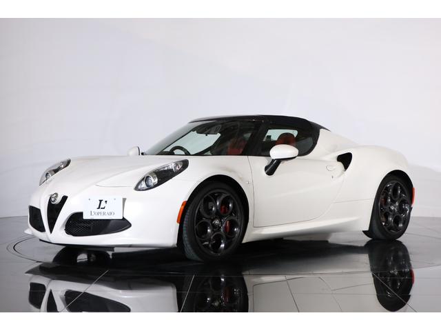 ４Ｃスパイダー ベースグレード　スポーツＰＫＧ　スポーツエキゾーストシステム　スポーツサスペンション　１８／１９インチ５ホールガンメタリックホイール　レザーＰＫＧ（21枚目）