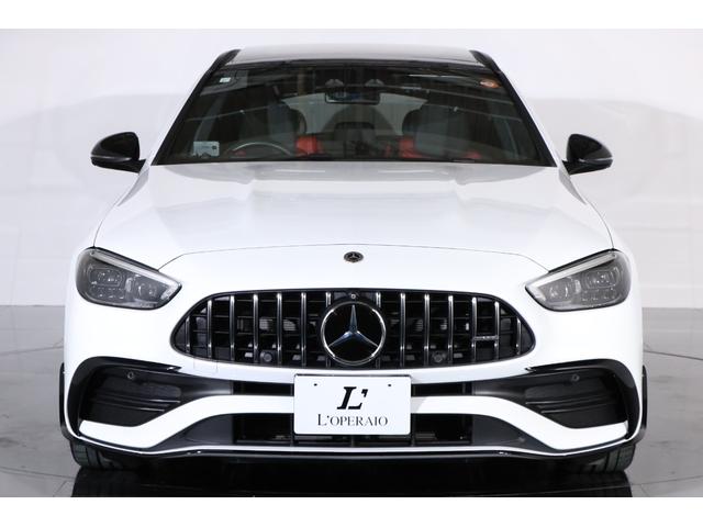 Ｃクラスステーションワゴン Ｃ４３　４マチック　１オナ　パノラミックスライディングルーフ　リアアクスルステア　ＡＭＧ　ＲＩＤＥ　ＣＯＮＴＲＯＬサス　ＡＭＧナイトパッケージ　Ｂｕｒｍｅｓｔｅｒサウンド　ＡＲナビゲーション（30枚目）