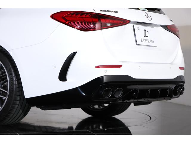 Ｃクラスステーションワゴン Ｃ４３　４マチック　１オナ　パノラミックスライディングルーフ　リアアクスルステア　ＡＭＧ　ＲＩＤＥ　ＣＯＮＴＲＯＬサス　ＡＭＧナイトパッケージ　Ｂｕｒｍｅｓｔｅｒサウンド　ＡＲナビゲーション（33枚目）