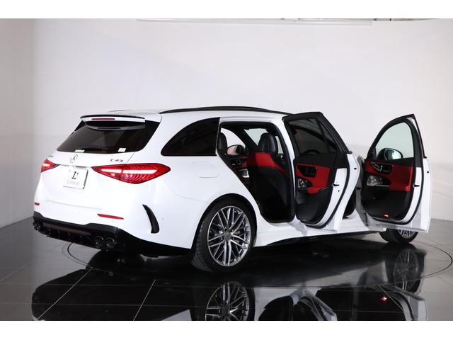 Ｃクラスステーションワゴン Ｃ４３　４マチック　１オナ　パノラミックスライディングルーフ　リアアクスルステア　ＡＭＧ　ＲＩＤＥ　ＣＯＮＴＲＯＬサス　ＡＭＧナイトパッケージ　Ｂｕｒｍｅｓｔｅｒサウンド　ＡＲナビゲーション（37枚目）