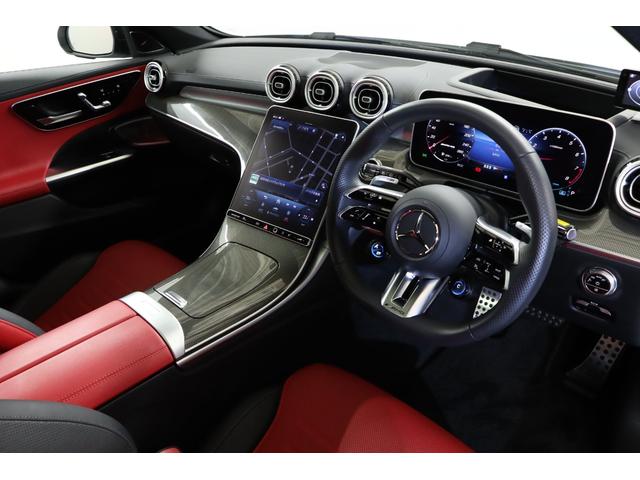 Ｃクラスステーションワゴン Ｃ４３　４マチック　１オナ　パノラミックスライディングルーフ　リアアクスルステア　ＡＭＧ　ＲＩＤＥ　ＣＯＮＴＲＯＬサス　ＡＭＧナイトパッケージ　Ｂｕｒｍｅｓｔｅｒサウンド　ＡＲナビゲーション（48枚目）