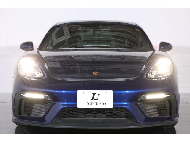 ７１８ケイマン ７１８ケイマンＧＴ４　クロノＰＫＧ　ＰＤＬＳ＋ＬＥＤ　シートヒーター　ＰＡＳＭスポーツシャシー　レッドキャリパー　　ティンテッドテール　スポ―ツシートプラス　ＰＯＲＳＣＨＥロゴセンターコンソールリッド（12枚目）