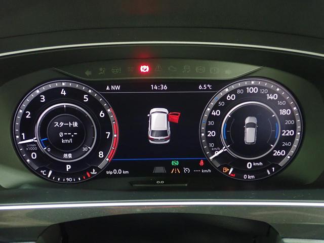 TSI Rライン 認定中古車 ワンオーナー LEDヘッドライト デジタルメーター スマートキー アラウンドビューモニター自動追従機能ACC 純正SDナビ(55枚目)