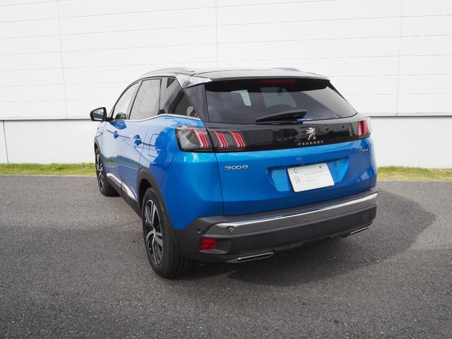 3008 GTハイブリッド4 試乗車UP ガラスサンルーフ ETC ドライブレコーダー フロントシートヒーター インテリジェントハイビーム フロントカメラ バックカメラ アダプティブライト アクティブセーフティブレーキ 認定中古車(7枚目)
