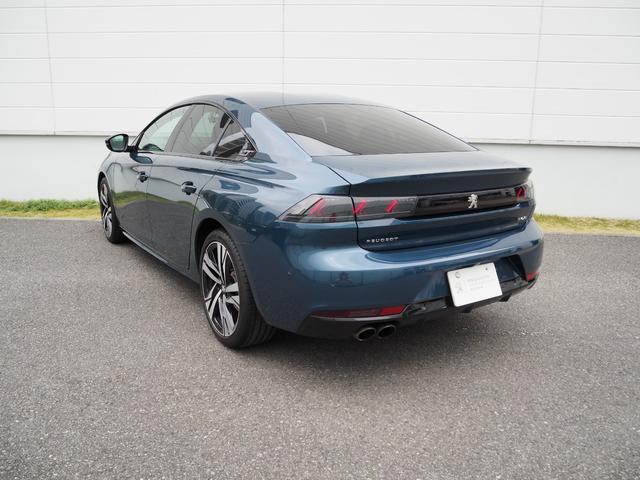 508 GT ブルーHDi プレミアムレザーエディション 特別仕様車 認定中古車保証 ナッパレザーシート 純正ナビ ETC バックカメラ フロントシートヒーター インテリジェントハイビーム ディレクショナルヘッドライト 電動テールゲート レーンキープアシスト(7枚目)