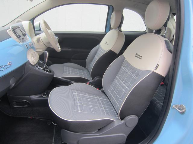 ５００Ｃ チエーロブル　日本限定５０台！　１オーナー　右ハンドル　５ＡＴ　フル装備　電動オープン　ＥＴＣ　純正オーディオ　社外１５インチアルミホイール（純正ホイールあり）　ヒルホールド（8枚目）