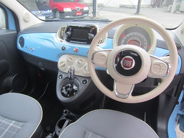 ５００Ｃ チエーロブル　日本限定５０台！　１オーナー　右ハンドル　５ＡＴ　フル装備　電動オープン　ＥＴＣ　純正オーディオ　社外１５インチアルミホイール（純正ホイールあり）　ヒルホールド（18枚目）