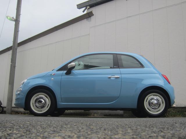 ５００Ｃ チエーロブル　日本限定５０台！　１オーナー　右ハンドル　５ＡＴ　フル装備　電動オープン　ＥＴＣ　純正オーディオ　社外１５インチアルミホイール（純正ホイールあり）　ヒルホールド（69枚目）