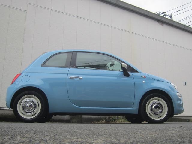 ５００Ｃ チエーロブル　日本限定５０台！　１オーナー　右ハンドル　５ＡＴ　フル装備　電動オープン　ＥＴＣ　純正オーディオ　社外１５インチアルミホイール（純正ホイールあり）　ヒルホールド（70枚目）
