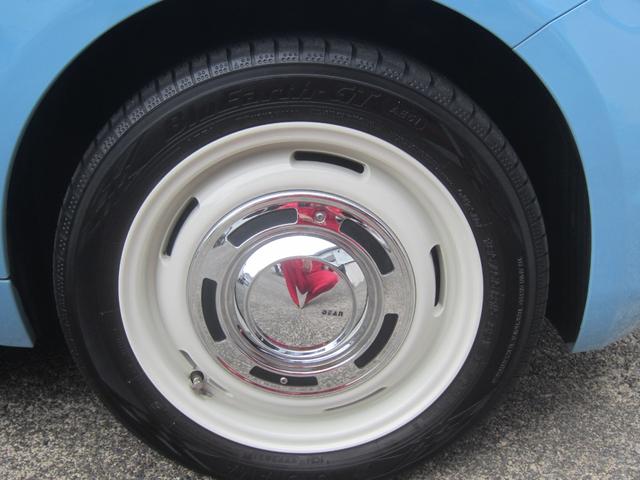 ５００Ｃ チエーロブル　日本限定５０台！　１オーナー　右ハンドル　５ＡＴ　フル装備　電動オープン　ＥＴＣ　純正オーディオ　社外１５インチアルミホイール（純正ホイールあり）　ヒルホールド（75枚目）