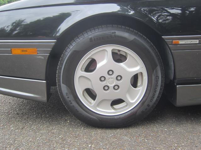アルファ１６４ Ｓ　１６４Ｓ（１６４ＱＶＵＳ仕様）　新車並行車　左ハンドル　５Ｆマニュアル　レザーシート　純正１５インチＡＷ　集中ロック　リモコンキー　ＡＮＳＡリアサイレンサー（デュアル）　当社販売・整備車両（53枚目）