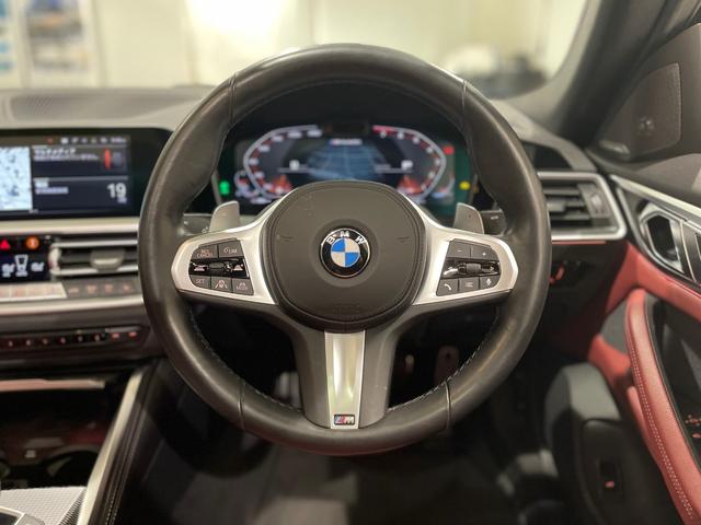 ４シリーズ Ｍ４４０ｉ　ｘＤｒｉｖｅグランクーペ　レッドレザーシート　ハーマンカードンスピーカー　サンルーフ　電動シート　シートヒーター　駐車支援システム　純正ナビゲーション（22枚目）