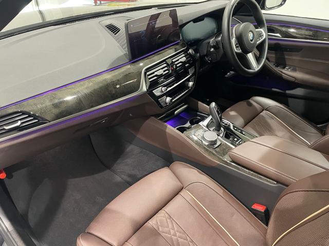 ５シリーズ ５３０ｅ　Ｍスポーツ　エディションジョイ＋　ブラウンレザーシート　３６０度カメラ　純正ナビゲーションシステム　バックカメラ　アクティブクルーズコントロール　ＬＥＤヘッドライト（14枚目）
