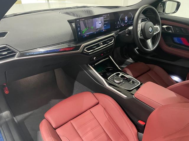 ２シリーズ Ｍ２４０ｉ　ｘＤｒｉｖｅクーペ　元レンタカー　レッドレザー　アクティブクルーズコントロール　衝突被害軽減ブレーキ　障害物センサー　３６０度カメラ　フロントカメラ（12枚目）