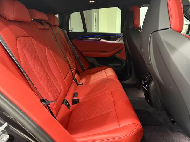 X4 M コンペティション セレクトパッケージ カーボンインテリア サンルーフ ステアリングヒーター 赤レザー ハーマンカードン シートエアコン シートヒーター 360度カメラ アクティブクルーズコントロール LEDヘッドライト(10枚目)