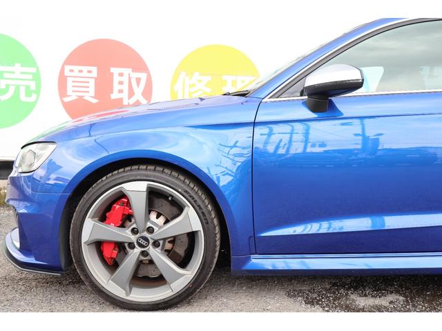 ＲＳ３スポーツバック ベースグレード　／全車検時ディーラー記録簿／マグネティックライド／　Ｂａｎｇ＆Ｏｌｕｆｓｅｎ／ＡＣＣ／ＢＳＭ／新品タイヤ４本／レッドキャリパー／前後ドラレコ／禁煙車／ＯＰマットチタン１９インチＡＷ／ナッパレザー／（78枚目）