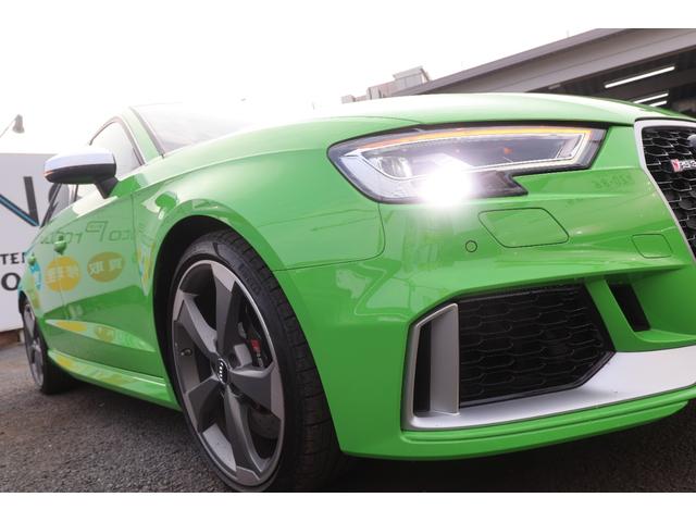 ＲＳ３スポーツバック 　／ワンオーナー／マグネティックライド／全年ディーラー記録簿／純正前後ドラレコ／禁煙車／キャラミグリーン／ダイヤモンドステッチ入ナッパレザーシート／バーチャルコックピット／Ｂａｎｇ＆Ｏｌｕｆｓｅｎ／（8枚目）