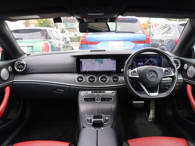 Ｅクラス Ｅ４００　４マチック　クーペ　スポーツ　エクスクルーシブＰＫＧ／パノラミックスライディングルーフ／Ｂｕｒｍｅｓｔｅサラウンド１３スピーカー／Ｖ６エンジン／４ＷＤ／全車検記録簿あり／禁煙車／ベンチレーション、ヒーター／コンビナッパレザーシート（2枚目）