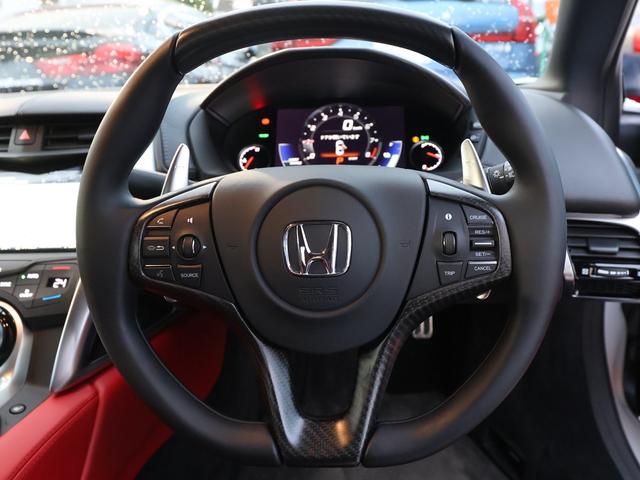 NSX ベースグレード /当社管理車両/カーボンセラミックローターレッドキャリパー/カーボンファイバーインテリアスポーツパッケージ/レッドセミアニリンレザー×アルカンターラコンビシート/全車検時ディーラー記録簿/禁煙車(44枚目)