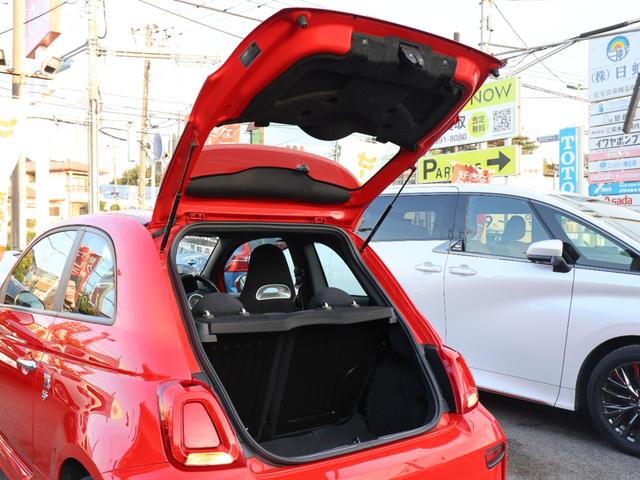 アバルト595 ベースグレード ユーザー買取車/ロッソアバルト/前後ドラレコ/純正オーディオ/純正AW/禁煙車/リヤソナー/ETC/ロッソアバルト/Bluetooth/スポーツモード/MTモード付(59枚目)