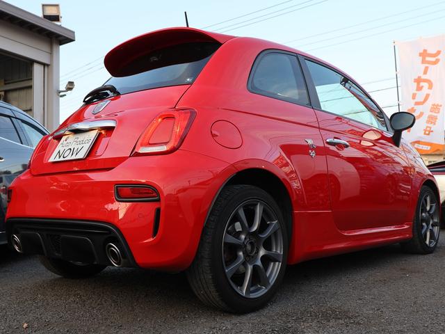 アバルト595 ベースグレード ユーザー買取車/ロッソアバルト/前後ドラレコ/純正オーディオ/純正AW/禁煙車/リヤソナー/ETC/ロッソアバルト/Bluetooth/スポーツモード/MTモード付(61枚目)