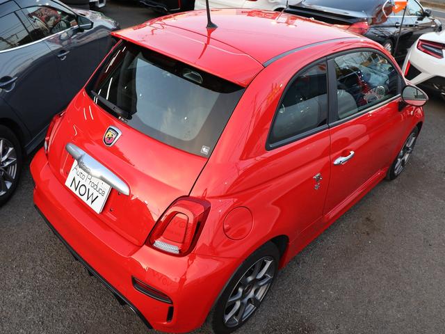 アバルト595 ベースグレード ユーザー買取車/ロッソアバルト/前後ドラレコ/純正オーディオ/純正AW/禁煙車/リヤソナー/ETC/ロッソアバルト/Bluetooth/スポーツモード/MTモード付(62枚目)