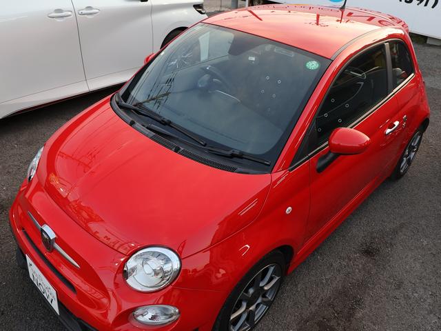 アバルト595 ベースグレード ユーザー買取車/ロッソアバルト/前後ドラレコ/純正オーディオ/純正AW/禁煙車/リヤソナー/ETC/ロッソアバルト/Bluetooth/スポーツモード/MTモード付(65枚目)