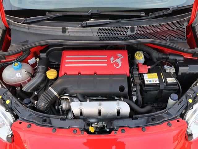 アバルト595 ベースグレード ユーザー買取車/ロッソアバルト/前後ドラレコ/純正オーディオ/純正AW/禁煙車/リヤソナー/ETC/ロッソアバルト/Bluetooth/スポーツモード/MTモード付(68枚目)