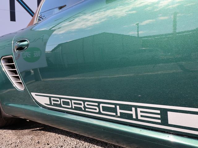 ボクスター ボクスター　ボクスター（２名）／ＰＤＫ／スポーツクロノパッケージ／ベージュ内装／ブラウン幌／レーシンググリーン／ＢＯＳＥサラウンド／純正ナビ／バックカメラ／純正１８インチＡＷ／シートヒーター／禁煙車（13枚目）