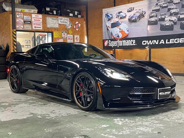 シボレーコルベット Ｚ５１　２ＬＴ　新並　ＣＬ２ＷＡＹ車高調　カーボンＳ　カーボンＲ　カーボン内装　ワーク２０／２１ＡＷ　カーボンエアロ　日本ナビ　地デジ　自社管理ユーザー様下取車両（8枚目）