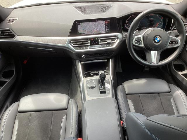 320d xDrive Mスポーツ 18AW デモカー トップビューカメラ 前後センサー パーキングアシスト 後退アシスト シートヒーター アンビエントライト オートトランク 前車追従クルコン インテリジェントセーフティ SOSコール(8枚目)