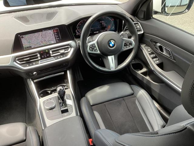 320d xDrive Mスポーツ 18AW デモカー トップビューカメラ 前後センサー パーキングアシスト 後退アシスト シートヒーター アンビエントライト オートトランク 前車追従クルコン インテリジェントセーフティ SOSコール(9枚目)