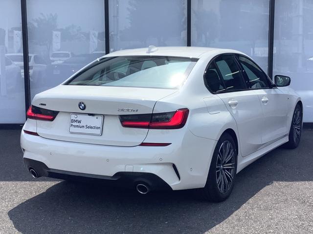 320d xDrive Mスポーツ デモンストレーションカー パーキングアシスト トップビューカメラ 全方位障害物センサー AppleCarPlay オートトランク シートヒータ 前車追従クルコン ブラックハーフレザー電動シート(4枚目)