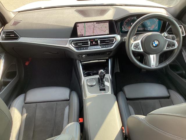 320d xDrive Mスポーツ デモンストレーションカー パーキングアシスト トップビューカメラ 全方位障害物センサー AppleCarPlay オートトランク シートヒータ 前車追従クルコン ブラックハーフレザー電動シート(10枚目)