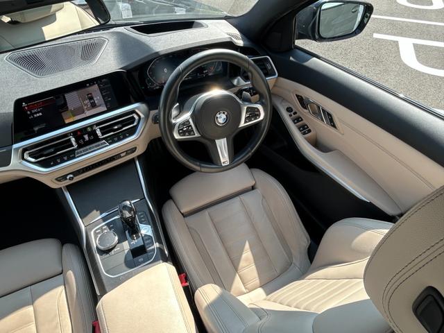 ３シリーズ ３３０ｉツーリング　Ｍスポーツ　認定中古車／正規ディーラー／認定中古車保証／禁煙車両／白革電動シート／レーザーライト／ウッドトリム／アンビエントライト／トップビューカメラ／全方位障害物センサー／ワイヤレスチャージャー／シートヒーター（40枚目）