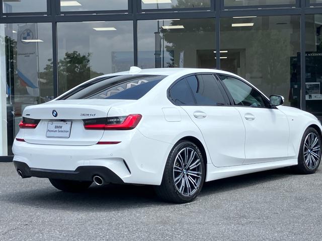 ３シリーズ ３２０ｄ　ｘＤｒｉｖｅ　Ｍスポーツ　【正規認定中古車】【最長４年！全国正規ディーラー保証付／２年・走行距離無制限】アクティブクルーズコントロール　トップビューカメラ　オートトランク　純正前後ドラレコ　シートヒーター　アップルカープレイ（3枚目）
