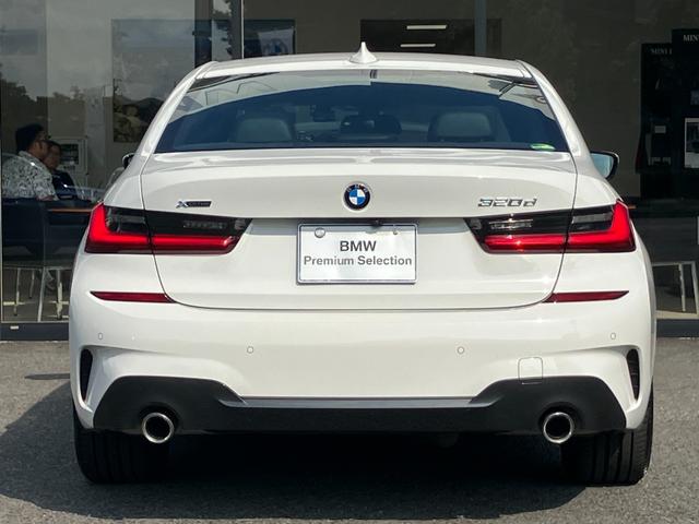 ３シリーズ ３２０ｄ　ｘＤｒｉｖｅ　Ｍスポーツ　【正規認定中古車】【最長４年！全国正規ディーラー保証付／２年・走行距離無制限】アクティブクルーズコントロール　トップビューカメラ　オートトランク　純正前後ドラレコ　シートヒーター　アップルカープレイ（4枚目）