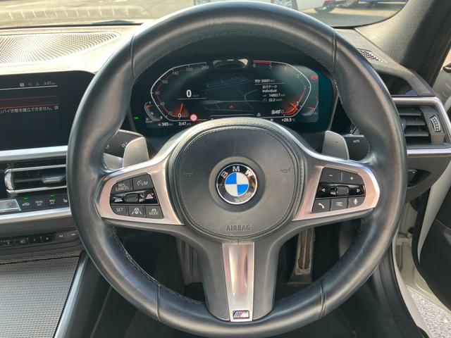 ３シリーズ ３２０ｄ　ｘＤｒｉｖｅ　Ｍスポーツ　【正規認定中古車】【最長４年！全国正規ディーラー保証付／２年・走行距離無制限】アクティブクルーズコントロール　トップビューカメラ　オートトランク　純正前後ドラレコ　シートヒーター　アップルカープレイ（14枚目）