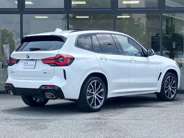 Ｘ３ ｘＤｒｉｖｅ　２０ｄ　Ｍスポーツ　【正規認定中古車】【最長４年！全国正規ディーラー保証付／２年・走行距離無制限】パノラマサンルーフ　アクティブクルーズコントロール　ステアリングヒーター　リヤシートアジャスト　アコースティックガラス（3枚目）
