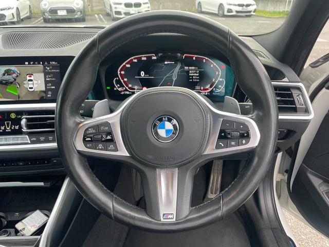 ３シリーズ ３３０ｅ　Ｍスポーツ　ハイラインパッケージ　【正規認定中古車】【全国正規ディーラー保証付／２年・走行距離無制限】弊社下取り　ハイラインパッケージ　ワンオーナー　トップビューカメラ　全方位ＰＤＣ　ウッドトリム　青色キャリパー（9枚目）