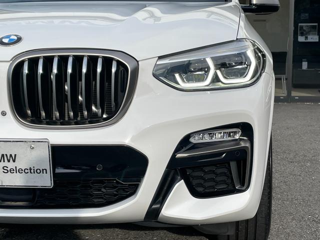 Ｘ３ Ｍ４０ｄ　【正規認定中古車】【全国正規ディーラー保証付／２年・走行距離無制限】ｈａｍａｎ／ｋａｒｄｏｎ　リアシートアジャスト　２１インチアルミ　ブラックレザーシート　全席シートヒーター　トップビューカメラ（20枚目）
